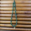Κολιέ Emerald Sea Star με σμαραγδί κρύσταλλα και ατσάλινο μενταγιόν αστερία
